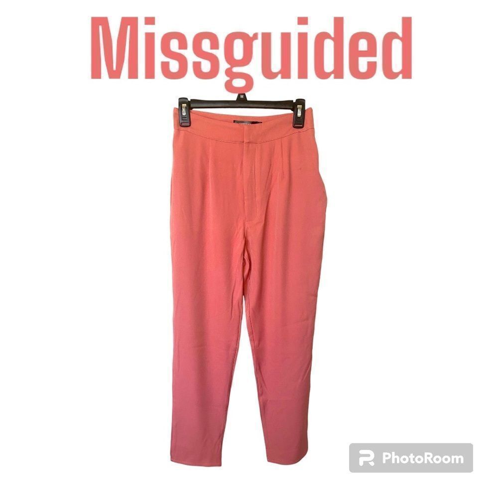 Missguided High Waisted Trouser Pants NWT
